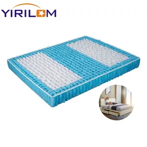 Matelas d'hôtel de lit à bas prix Healty Sleepwell fil d'acier non tissé et à haute teneur en carbone zoné fendu