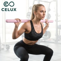 Yeni Tasarım 5kg Uzun Ağırlık Çubuğu Dimi Dokulu Fitness Ağırlıklı Antrenman Çubuğu Kapalı Alan Aerobik Güç Antrenmanı Ekipmanı