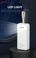 Lampe de poche LED portable originale 30000 mAh Powerbank 30000 mAh Type C Power Bank avec lumière forte