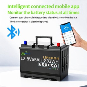 แบตเตอรี่สตาร์ทสำหรับร้านซ่อมรถยนต์ ชาร์จเร็ว ทนต่อสภาพอากาศหนาวเย็น 65Ah 12.8V แบตเตอรี่โซลิดสเตท LiFePO4 3000 รอบการใช้งาน - Product Image 5