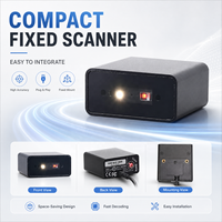 Escáner de Códigos de Barras 1D/2D QR de Montaje Fijo TOTINFO TF540H con Interfaz USB RS232 TTL y RS485, Aleación de Aluminio, en Stock