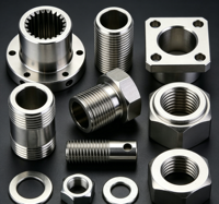Pièces en aluminium usinées CNC de précision, étanches, personnalisées, pour flacons de médicaments, contenants à pilules avec surface anodisée, service OEM