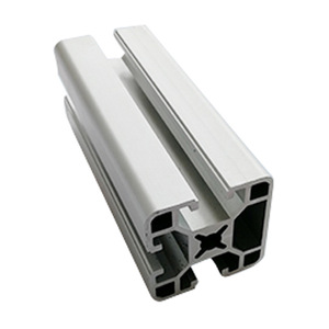 Espositore modulare personalizzato stand stand intelatura sistemi CNC lavorati colonna ottagonale profili in alluminio foratura brocciatura +/-0.01mm - Product Image 1