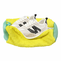 Voyage Portable Organisateur Chenille Microfibre Chaussure Sac De Nettoyage Lavable Résistant À La Déchirure Réutilisable Maille Paniers À Linge Paniers