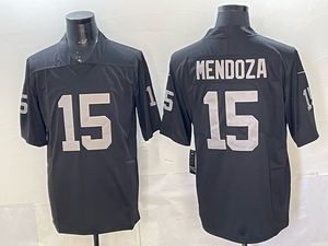 Camisetas Deportivas al por Mayor 2026, Número 15 Fernando Mendoza, Uniforme <span class=keywords><strong>de</strong></span> Fútbol Americano Bordado, Tallas Grandes, Listo para Enviar - Product Image 6