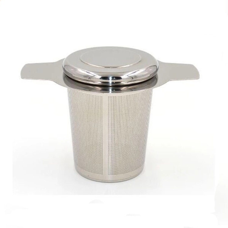 Ситечко для заваривания чая с крышкой и ручкой