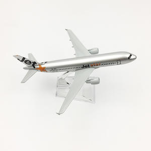 Fabriek Directe Verkoop 1:400 Schaal 16Cm Jetstar Airbus A320 Legering Vliegtuig Model Voor Cadeau