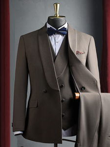 Costumes pour hommes personnalisés sur mesure smoking pour marié usine <span class=keywords><strong>costume</strong></span> 3 pièces formel décontracté Slim Fit fabricant vente en gros - Product Image 6