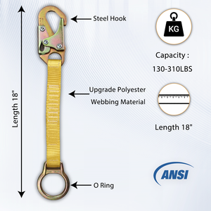 安全ハーネス高さでの作業と登山に安全全身ハーネスANSIとCE標準ボディハーネス - Product Image 5