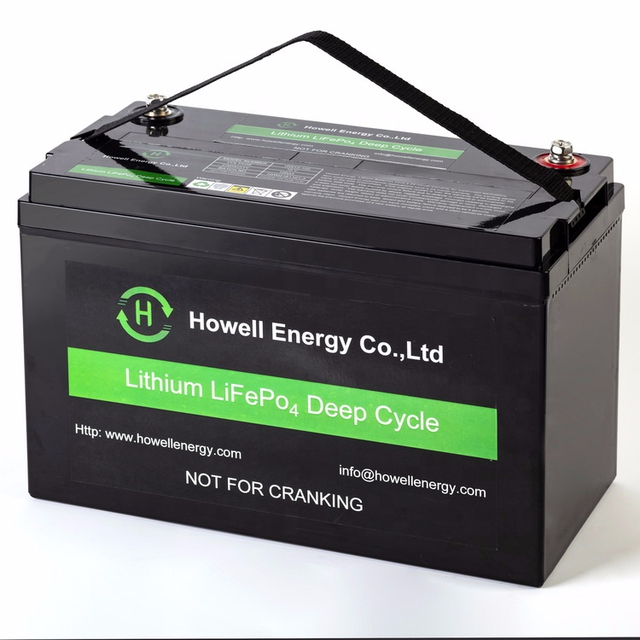 12V 100Ah 200Ah 300Ah Deep Cycle Solar Lithium Battery Pack for Solar Street Light