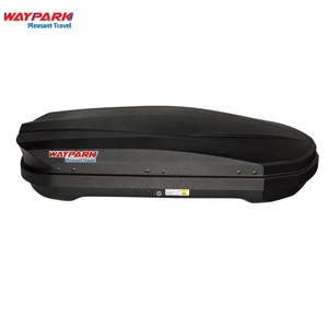 New Model Roof Box 350L Black Car Luggage Roof Box ABS Bubble Car Top Roof Box