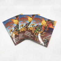 Impression personnalisée en usine de livres pour enfants, brochures, catalogues et magazines en papier couché 250+157g, impression offset, couverture souple