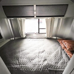 Remolque Pequeño Autodirigido para Campamento con Fuente de Alimentación de 48V 60V, Toldos para RV, Panel Solar de 300W, Remolques para Autos, Neumáticos Adicionales para Campistas - Product Image 3