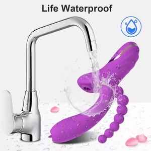 Vibrador de Conejo para Mujeres con Succión de Clítoris y Vibración de Punto G, Estimulador de Pezones - Product Image 5