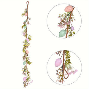 Pour <span class=keywords><strong>Amazon</strong></span> Pâques Simulation <span class=keywords><strong>Oeuf</strong></span> Rotin Vert Herbe Artificielle Plante pour Décoration Intérieure Tenture Arrangement De Vacances - Product Image 6