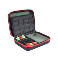 Étui de rangement rigide en EVA sur mesure pour fléchettes, grande capacité, pour pointes, tiges, ailettes et accessoires, étui de protection pour fléchettes