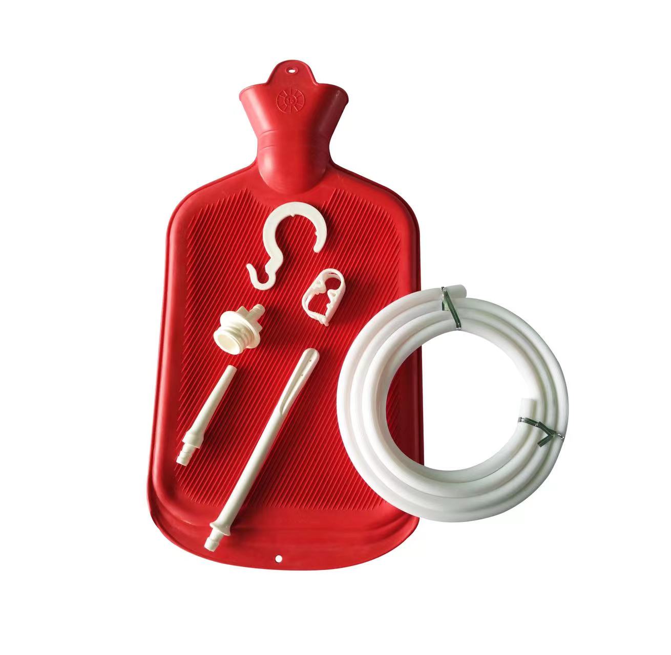 Enema Bag Kit Rubber Anal Douche Vaginal Douche Enema Cleaner for Women's or Man's Health