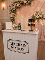 Table pliante porte-clés pour stand de production, fêtes, mariages, cabines photo et attractions événementielles