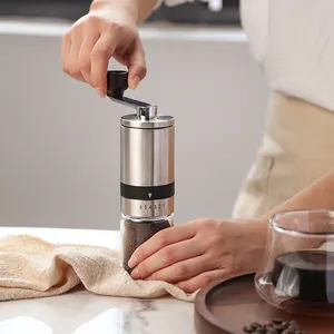 Commerciële Mini Koffieboon Grinder Portable Hand Espresso Cafe Handmatige Koffiemolens