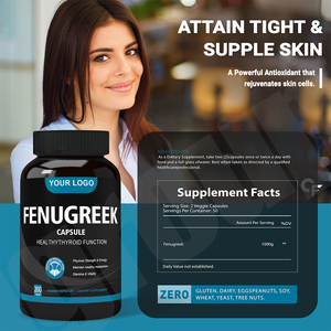 Ausreson OEM fournit l'énergie Capsules de fenugrec extrait de graines de fenugrec prix de gros - Product Image 4