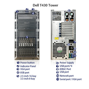 Venta caliente PowerEdge <span class=keywords><strong>T330</strong></span> T430 T440 T630 T640 Tower Server Usado Sever - Product Image 5