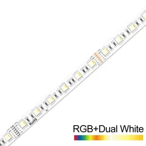 Dc24v được xây dựng trong IC liên tục hiện tại 5050 RGB + CCT LED Strip ánh sáng 5-in-1 chip, 60 leds/M, nhà thông minh chiếu sáng - Product Image 2