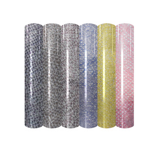 <span class=keywords><strong>Vinyle</strong></span> Textile Réfléchissant Holographique Arc-en-ciel YS Glitter, <span class=keywords><strong>Vinyle</strong></span> Thermocollant, Film PU Doré Haute Densité, HTV Flex - Product Image 3