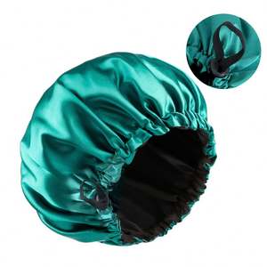 Bonnet en Satin de soie réglable de haute qualité pour femmes Style personnalisé Double couche bonnet de nuit pour l'extérieur et un usage quotidien quatre saisons - Product Image 6