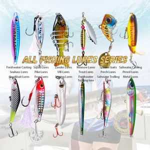 All Freshwater Species Vintage Metal Fishing Lures