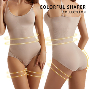 1 pièce Body sculptant respirant pour femme, sous-vêtement sculptant intégral, gainant de taille, vêtement de fitness, design bandeau sans couture - Product Image 2