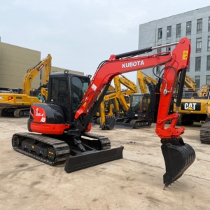รถขุดขนาดเล็ก KUBOTA U55-4 มือสองจากญี่ปุ่น ใช้งานน้อย บำรุงรักษาอย่างดี คุณภาพสูง ราคาดี มีสินค้าในสต็อก - Product Image 6
