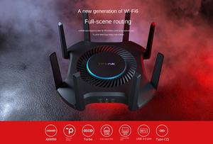 Routeur sans fil Gigabit double bande <span class=keywords><strong>TP</strong></span>-<span class=keywords><strong>Link</strong></span> AX6000 WiFi6 Turbo Edition haute vitesse 5G facile à installer TLXDR6060 pour pare-feu domestique - Product Image 2