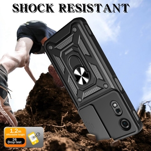 Với Vòng chân đế chủ điện thoại di động Trường hợp chống sốc TPU PC máy ảnh bảo vệ Bìa trường hợp đối với <span class=keywords><strong>ZTE</strong></span> Nubia Neo <span class=keywords><strong>2</strong></span> 5g A73 4G trường hợp - Product Image 3