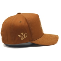 5-paneels custom 3D geborduurde logo gebogen klep baseball pet groothandel hoge kwaliteit 100% katoen voorpaneel unisex volwassenen
