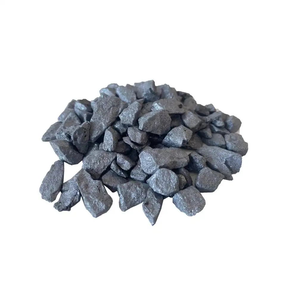 Giá thấp đúc Sắt Sử Dụng fesi/ferrosilicon/ferro silicon 75%/ 72%/ferro silicon 10-50 mét