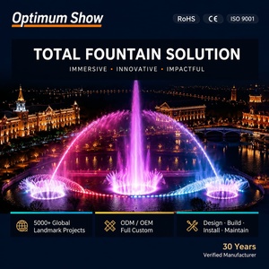 Fontaine musicale dansante extérieure commerciale, grand spectacle aquatique pour les lacs et les espaces publics - Product Image 1