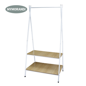 High Quality Wood Iron Entryway <strong>Coat</strong> Shoe Rack Metal Frame Hall Tree Rack <strong>Coat</strong> <strong>Hanging</strong> <strong>Stand</strong> - Product Image 3