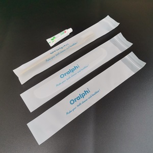 Sacs auto-adhésifs givrés en CPE sur mesure Jiuhong pour brosses à dents et films intérieurs de lunettes, avec scellage épaissi - Product Image 2
