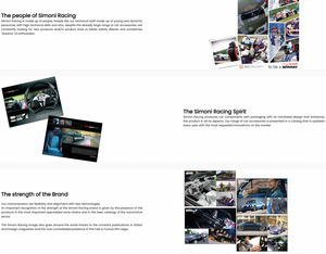 Aileron de voiture universel adhésif Simoni Racing pour coffre ou toit, accent personnalisable pour l'extérieur du véhicule, modèle SPC/U - Product Image 3