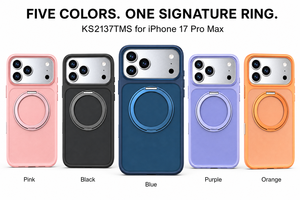 Magnetic <b>Ring</b> Stand <b>Phone</b> Case Shockproof Wireless Charging Compatible Protective Cover for iPhone 18 17 16 15Pro Max - Product Image 6