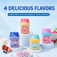 Collations aux fruits pour enfants, biscuits cuits sans additifs, production OEM, emballages de marque propre