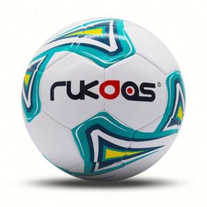 Balón de Fútbol de Cuero PU de Alta Calidad, Tamaño Oficial 5, Balón de Fútbol Deportivo Suave y Resistente para Publicidad y Juegos - Product Image 4