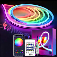 Bande LED Néon RGBIC Intelligente avec Application, Synchronisation Musicale, Effet Cheval Galopant, Vente en Gros Usine