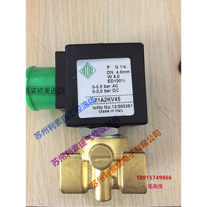 Vanne Solénoïde Ode 21A2KV45 G1/4 4,5 mm Normalement Fermée Bidirectionnelle AC DC 24V 110V 220V Usage Industriel - Product Image 1