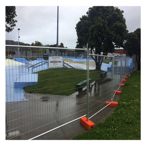 Úc tạm thời hàng rào bê tông khối tạm thời hàng rào tạm thời kim loại lưới hàng rào tấm - Product Image 5