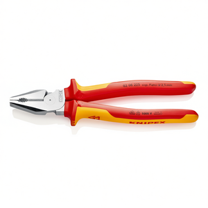 Alicates universales Knipex 02 06 225 1000 V con aislamiento para trabajos eléctricos - Product Image 1