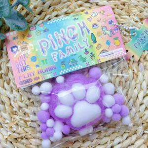 Best Selling Novelty TPR Soft Cat Paw Hand Exercise <b>Squeeze</b> Squishy Stress Relief Decompression Toys Party Favors for Kids - Product Image 6
