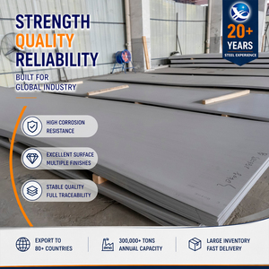 High Quality 330/403/304 Stainless Steel Sheets 9mm & 20mm Thickness 904L Grade BA Surface Finish Bending Processing Service - Product Image 1