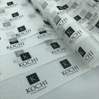 Papier de soie d'emballage personnalisé avec logo