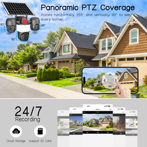 <span class=keywords><strong>Yousee</strong></span> กล้องรักษาความปลอดภัยกลางแจ้ง6MP HD, กล้องรักษาความปลอดภัยกลางแจ้ง IP66 3หน้าจอจอภาพ P2P เครือข่าย4G ไร้สายซีมอสสมาร์ทโฮม - Product Image 4